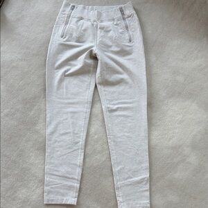 Lululemon Cream Heather Jogger Pants